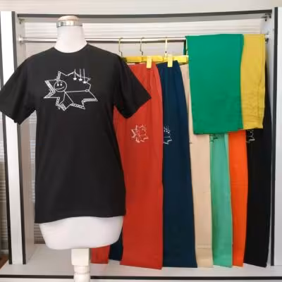 ست تیشرت شلوار قواره دار