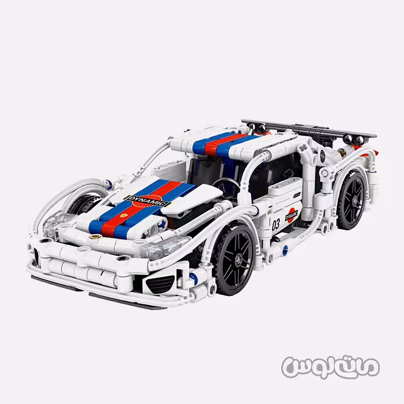 اسباب بازی ماشین عقب کش ساختنی 541 قطعه سری تکنیک سمبو

