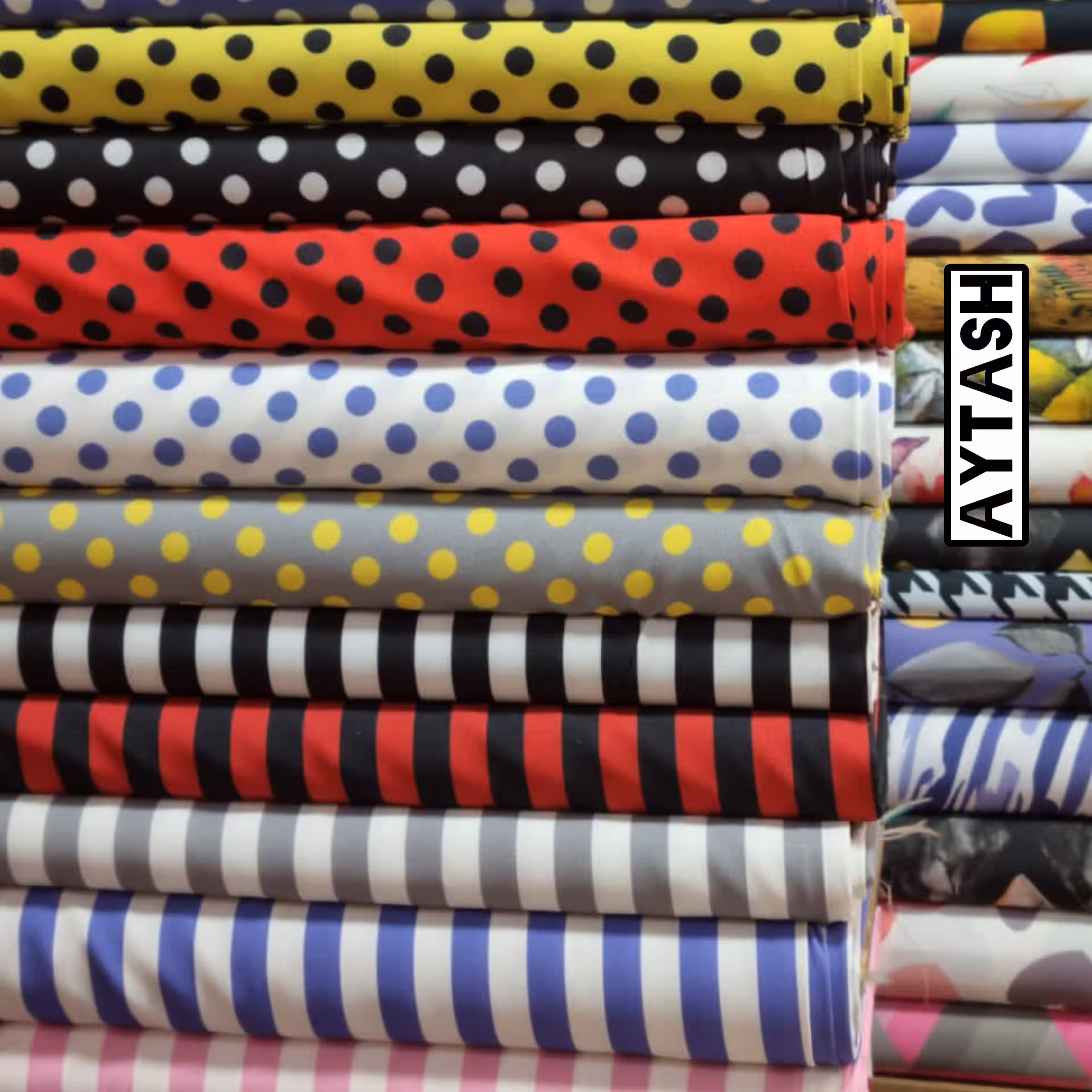 کرپ نخ  طرح دار  یه کار  تابستونی مخصوص بولیز شومیز ریزش دار