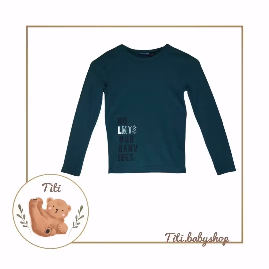 تیشرت آستین بلند برند پپرتس آلمان مناسب 10تا12سال