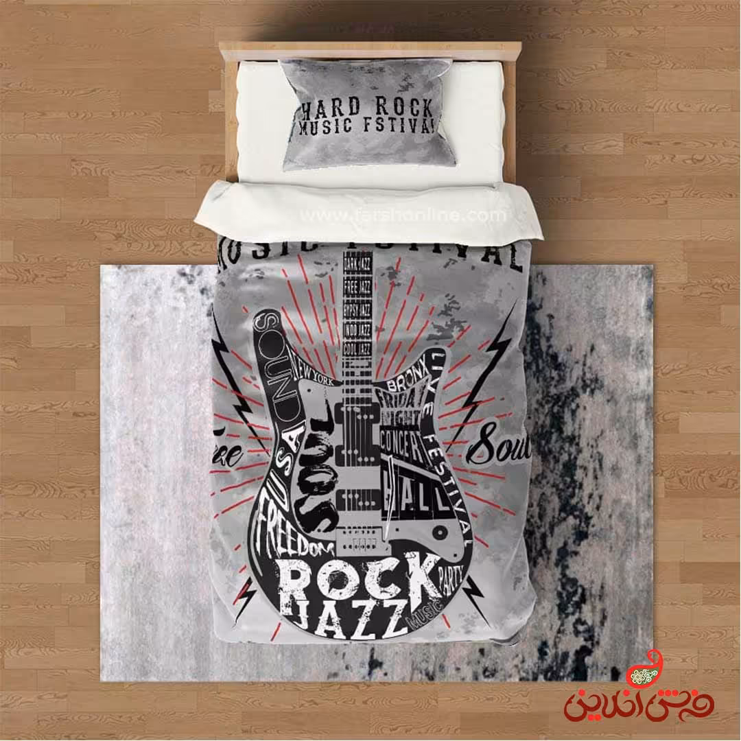 روتختی طرح گیتار الکتریک کد 3033