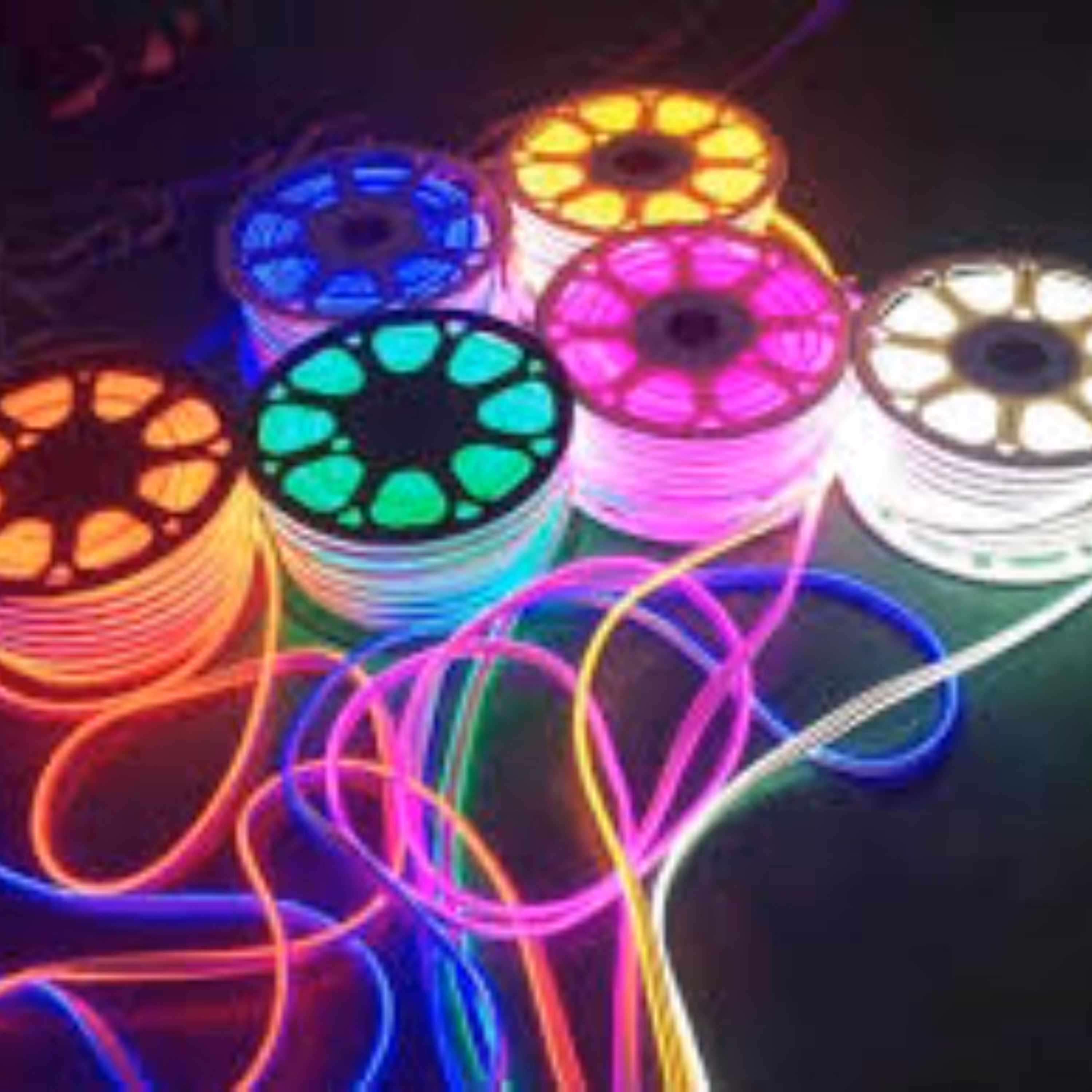 ریسه  15 متری RGB چند رنگ همراه ریموت کنترلی 