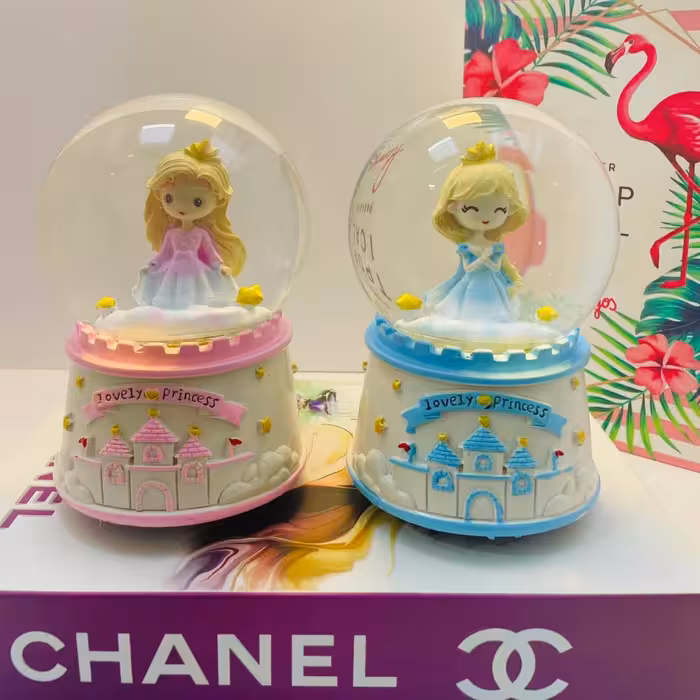 گوی موزیکال سه عددی بزرگ کوکی دختر تاج دار کد پسرخاله با ارسال رایگان 