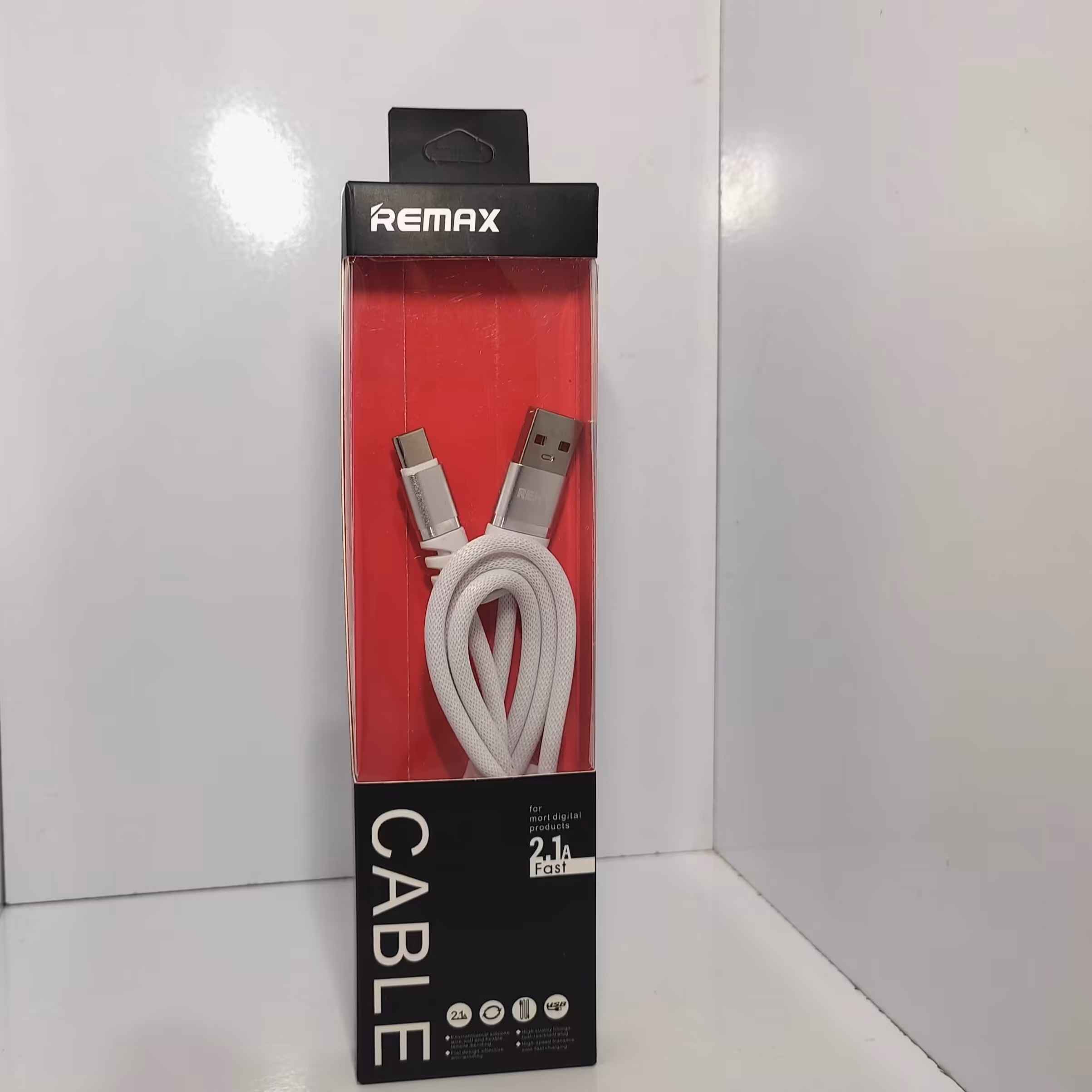 کابل شارژ  type-C ریمکس 2.1  آمپر