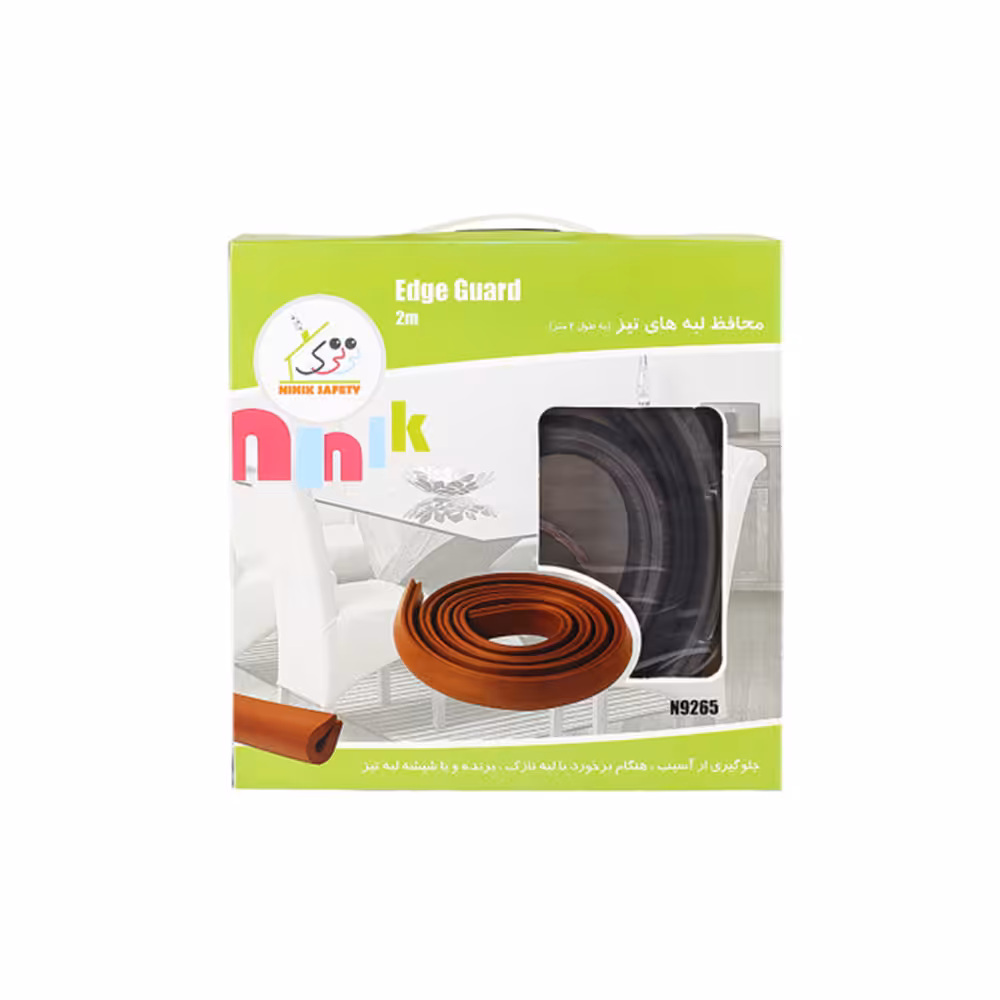 محافظ لبه های تیز یو شکل سایز بزرگ نی نی ک ninik بسته 2 متری
