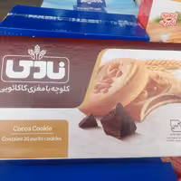 کلوچه کارتنی کاکائویی نادی60تایی(30جفت)