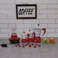 قهوه جوش 6 کاپ طرح قلب