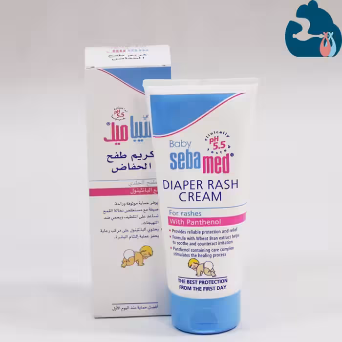 کرم ادرار سوختگی پای کودک سبامد Sebamed