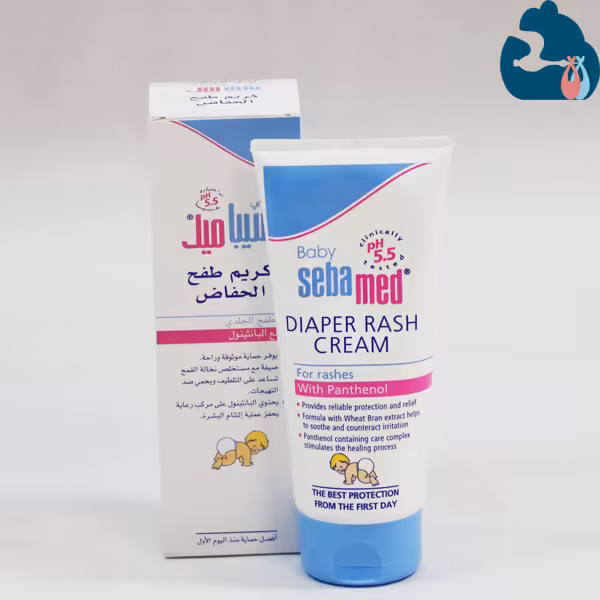 کرم ادرار سوختگی پای کودک سبامد Sebamed