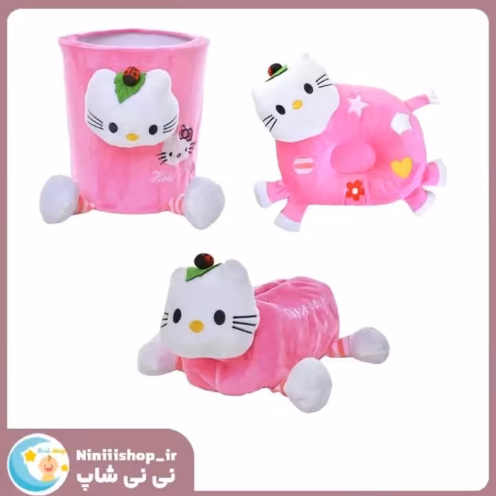 ست سطل و جادستمالی و بالش