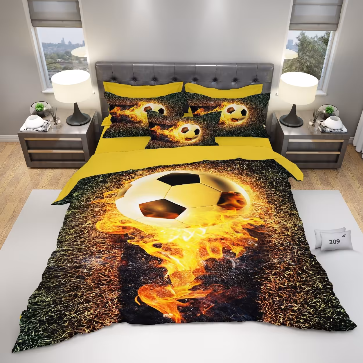 سرویس روتختی ایلا کد 209 یکنفره 4 تکه