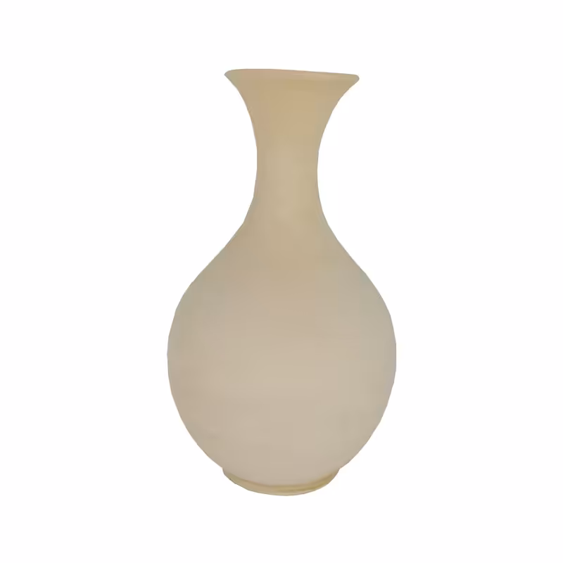 گلدان سفالی مدل استوانه ای کد h17 ( پس کرایه )
