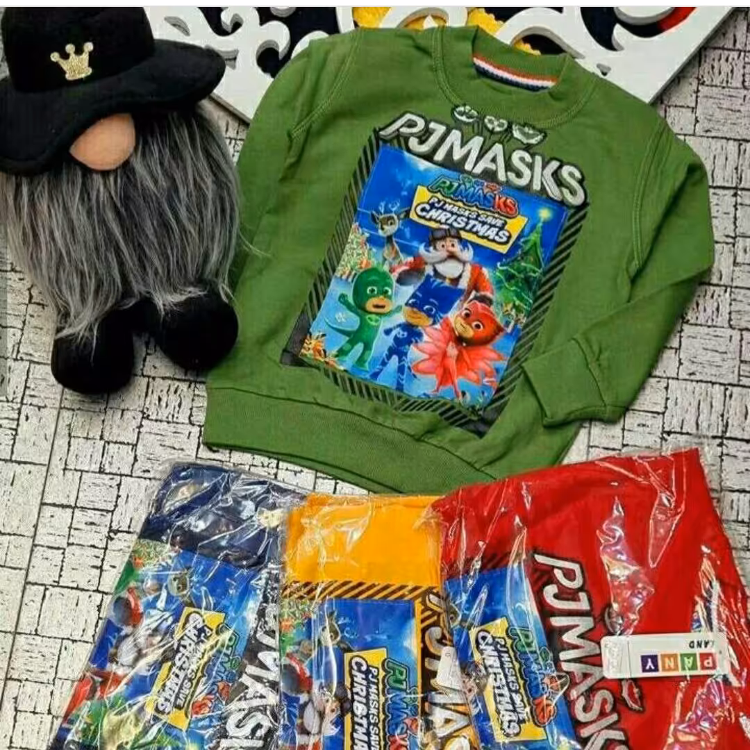 بلوز تک چراغ دار با طرح کارتونی شب نقاب...مورد پسند و علاقه دخترخانما و آقاپسرای گل , جنس:پنبه دورس بسیار عالی