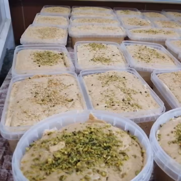 حلوا شکری پشمکی (450گرمی) بهترین حلواشکری بروجرد