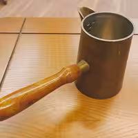 شیرجوش و قهوه جوش ترک برنجی