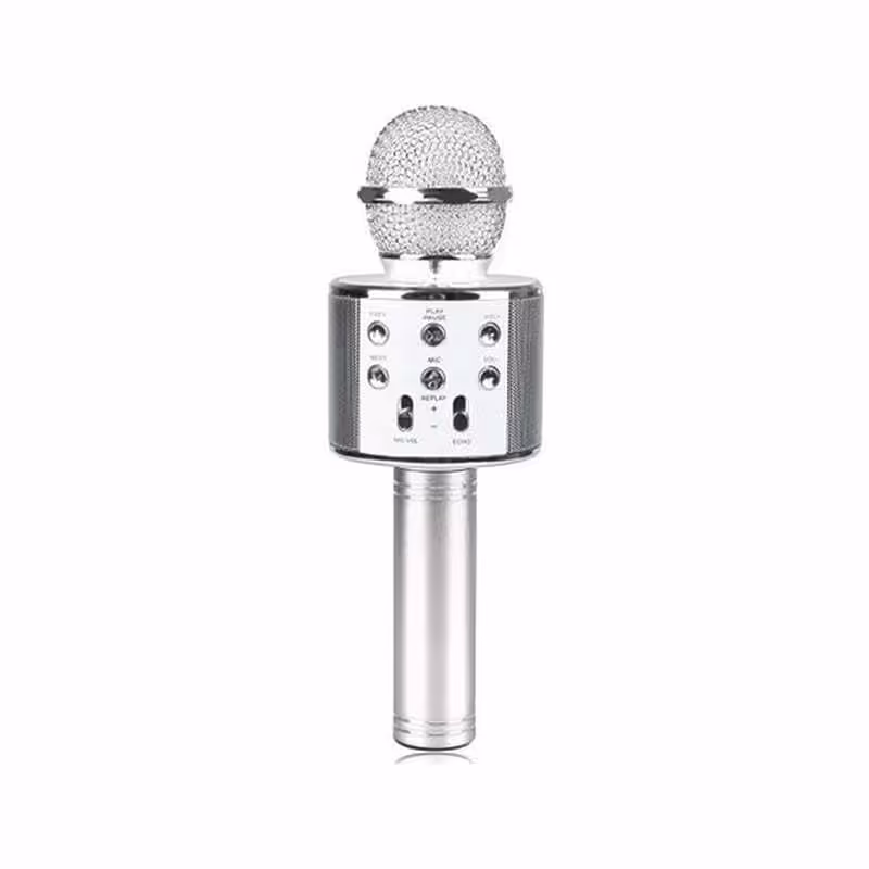 میکروفون اسپیکر مدل WS-858 - سیلور