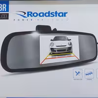 دوربین دنده عقب طرح مانیتور آینه ای مارک رودستار