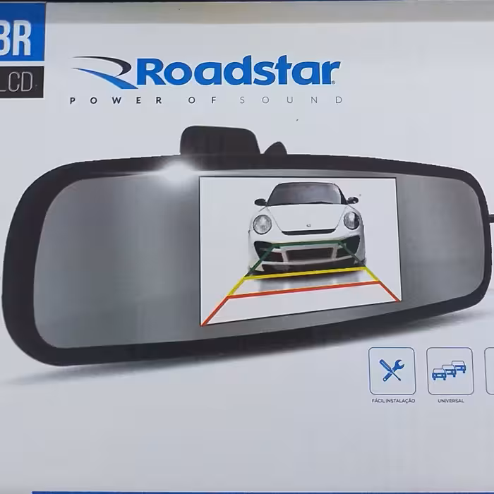 دوربین دنده عقب طرح مانیتور آینه ای مارک رودستار