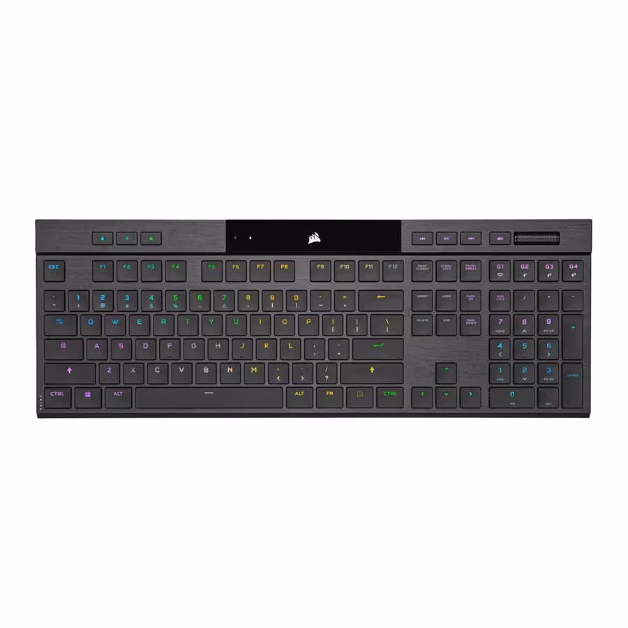 قیمت و خرید کیبورد گیمینگ بی‌سیم کورسیر مدل K100 AIR RGB | یاس ارتباط