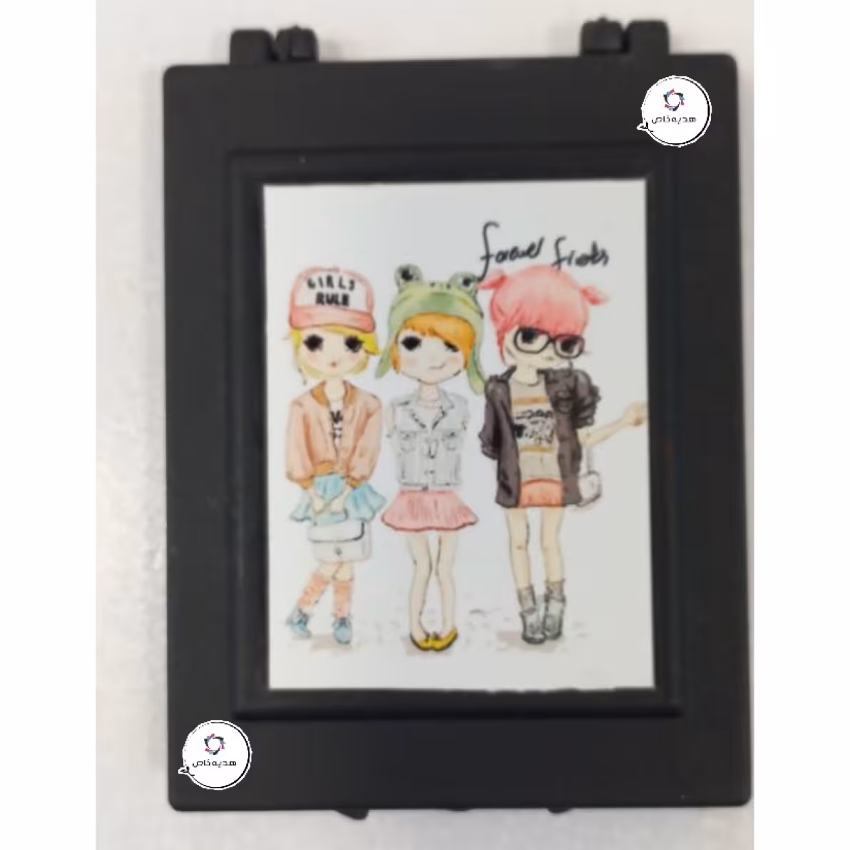 ایینه مستطیل با قابلیت چاپ عکس دلخواه 