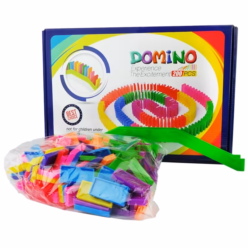 دومینو 200 تکه با پل کیفیت مواد درجه یک