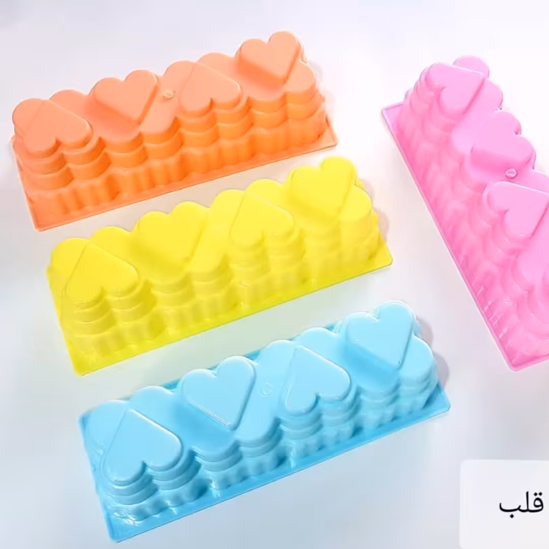 قالب ژله قلب قالب ژله کیکس پلاستیکی کیکس قلب دهانه حدودا 26 سانت