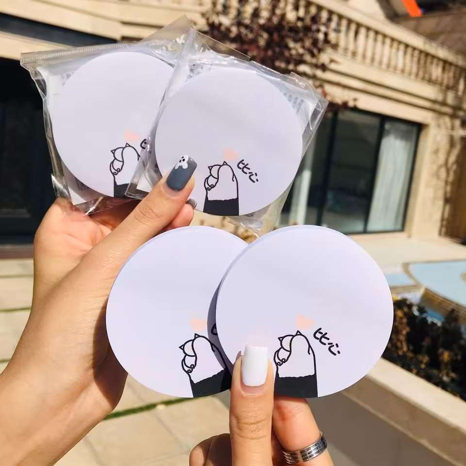 استیک نوت گربه صدبرگی