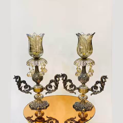 ست شمعدان آنتیک