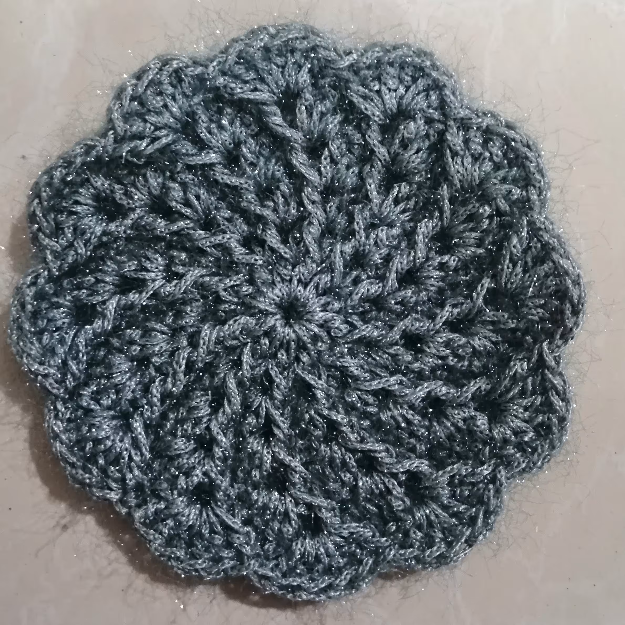 اسکاج دستباف حلزونی 