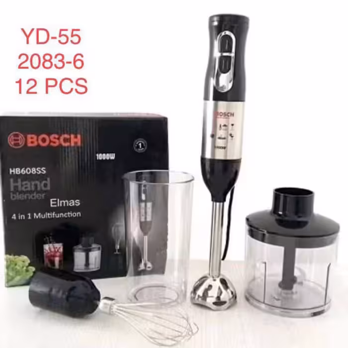 گوشت کوب برقی 4کاره بوش1000وات فوق العاده قوی
گوشت کوب ،خردکن،غذا ساز ،همزن