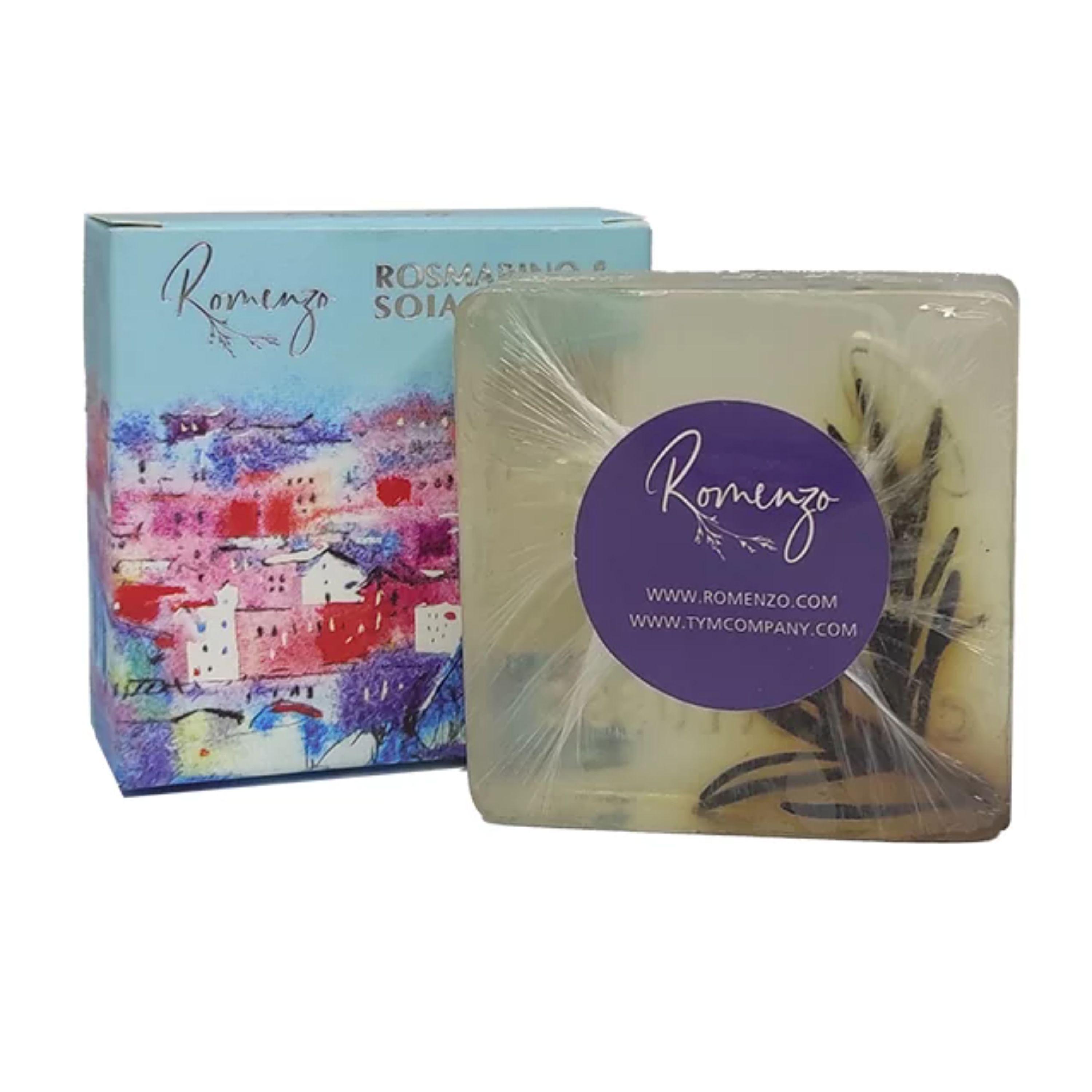 پن شفاف رزماری رومنزو مناسب پوست چرب حجم 100g