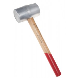 چکش آلومینیومی 1000 گرمی دسته چوبی ایران پتک مدل AH 2010