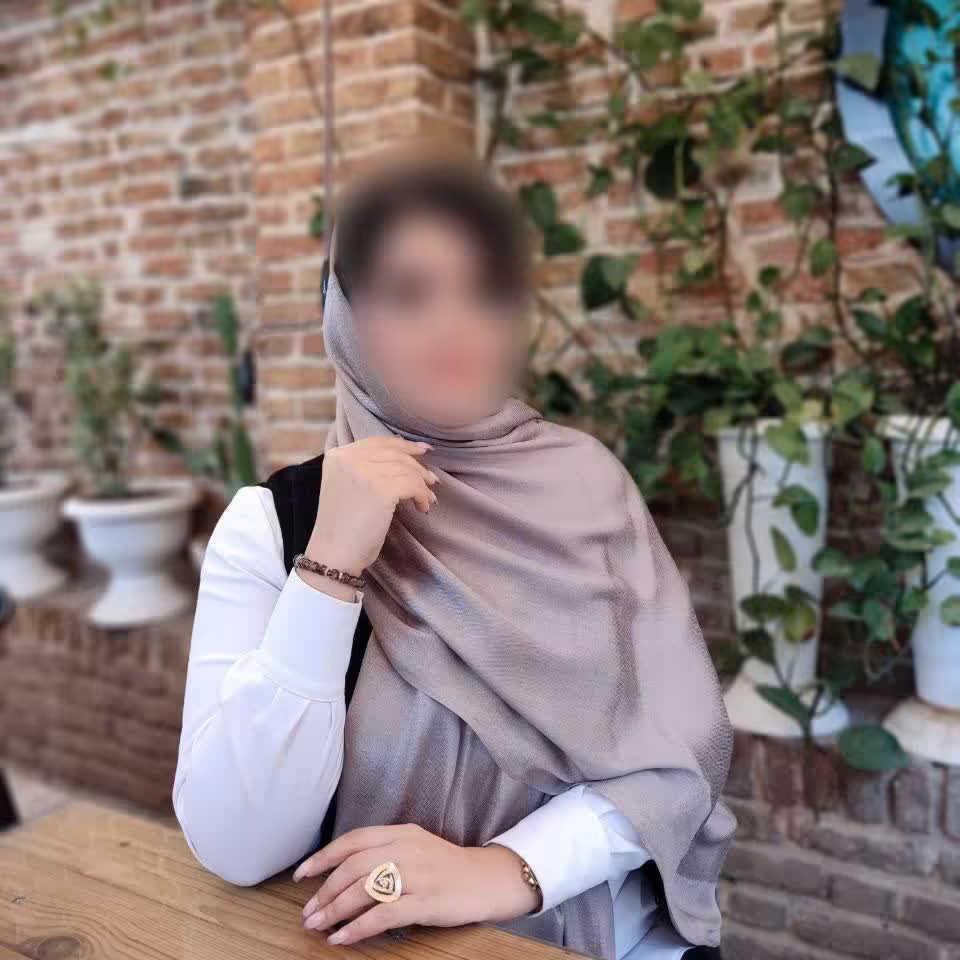 شال بامبو دو رو رنگ کرم نقره ای