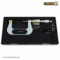 میکرومتر پیچ دیجیتال آسیمتو 50-25 خارج سر تعویض شو مدل 0-02-137