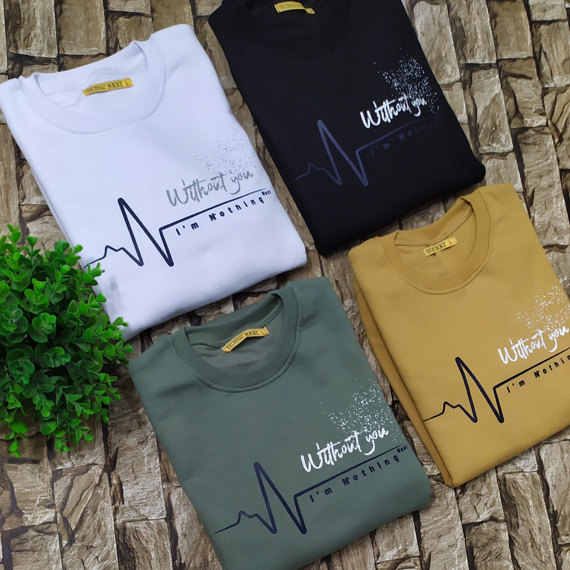 بلوز آستین دار مردانه تو کرک دورس سه نخ درجه یک شیک و جذاب سایزL XL 2XL 3XL