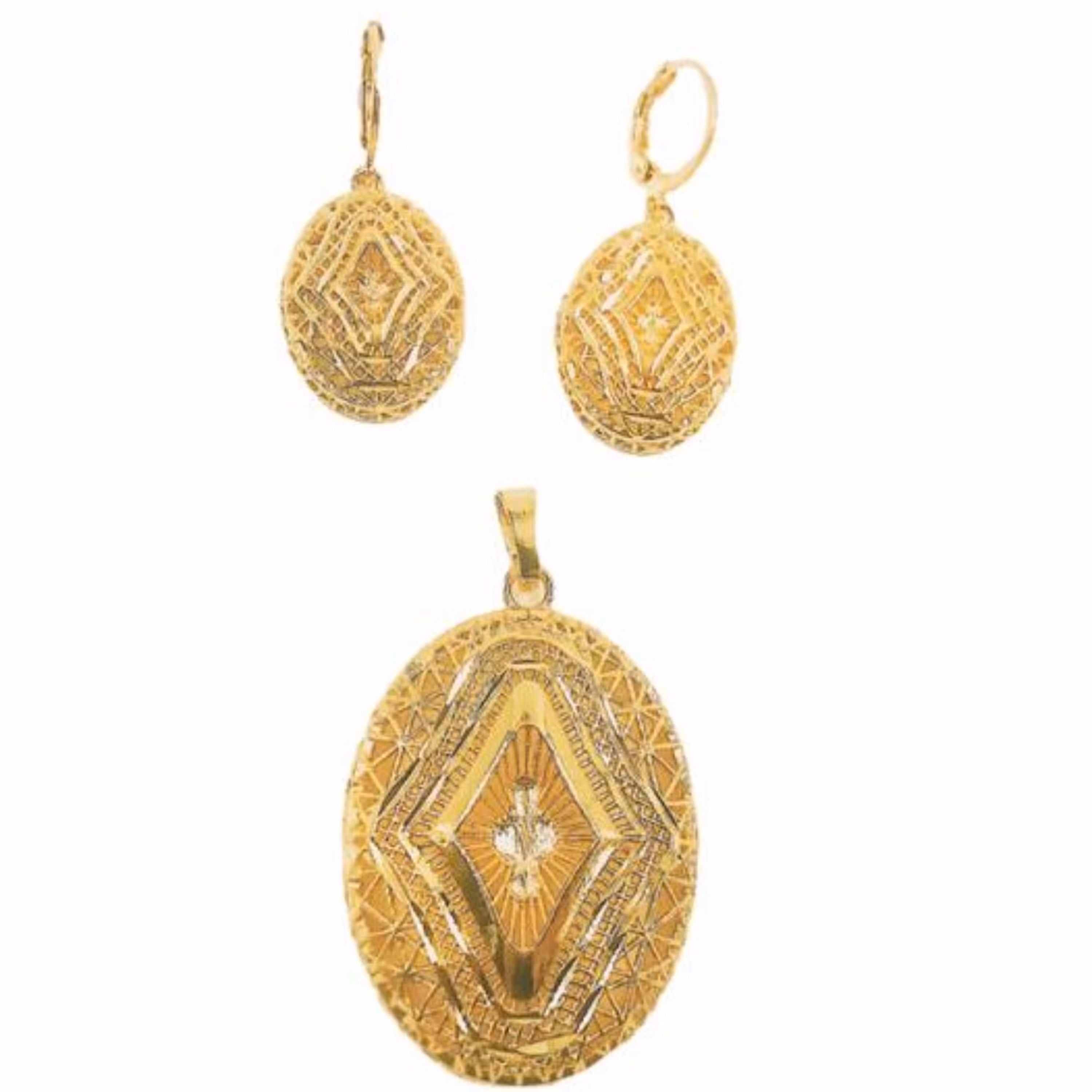 نیم ست طرح طلا 1202