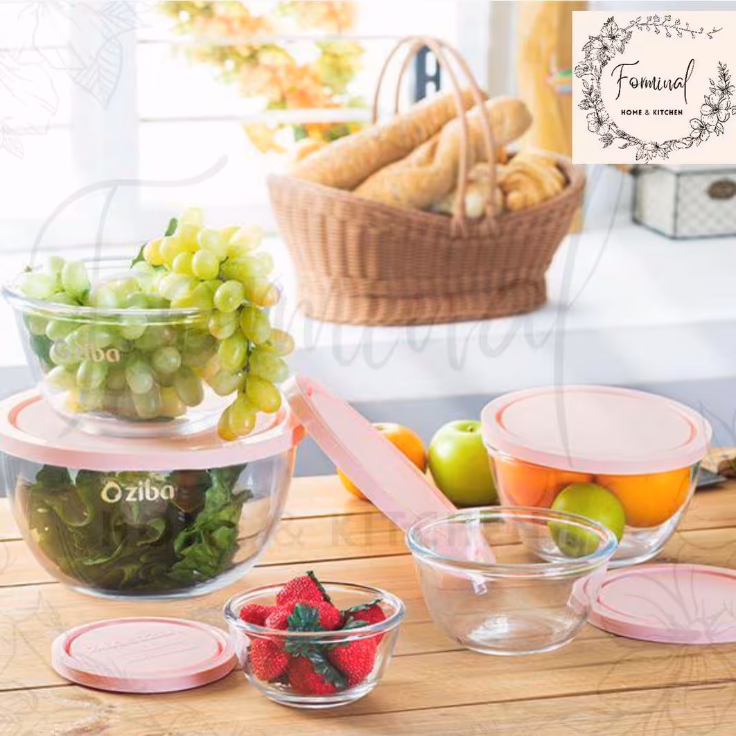 کاسه شیشه ای کالیس سایز 2 دربدار زیبا 244