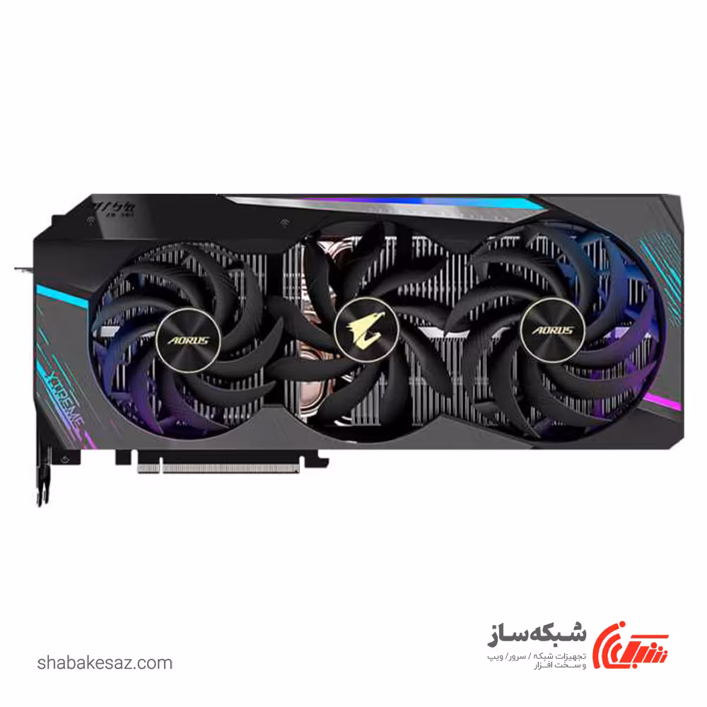 قیمت و خرید کارت گرافیک گیگابایت GIGABYTE AORUS GeForce RTX 3090 XTREME 24G - شبکه ساز