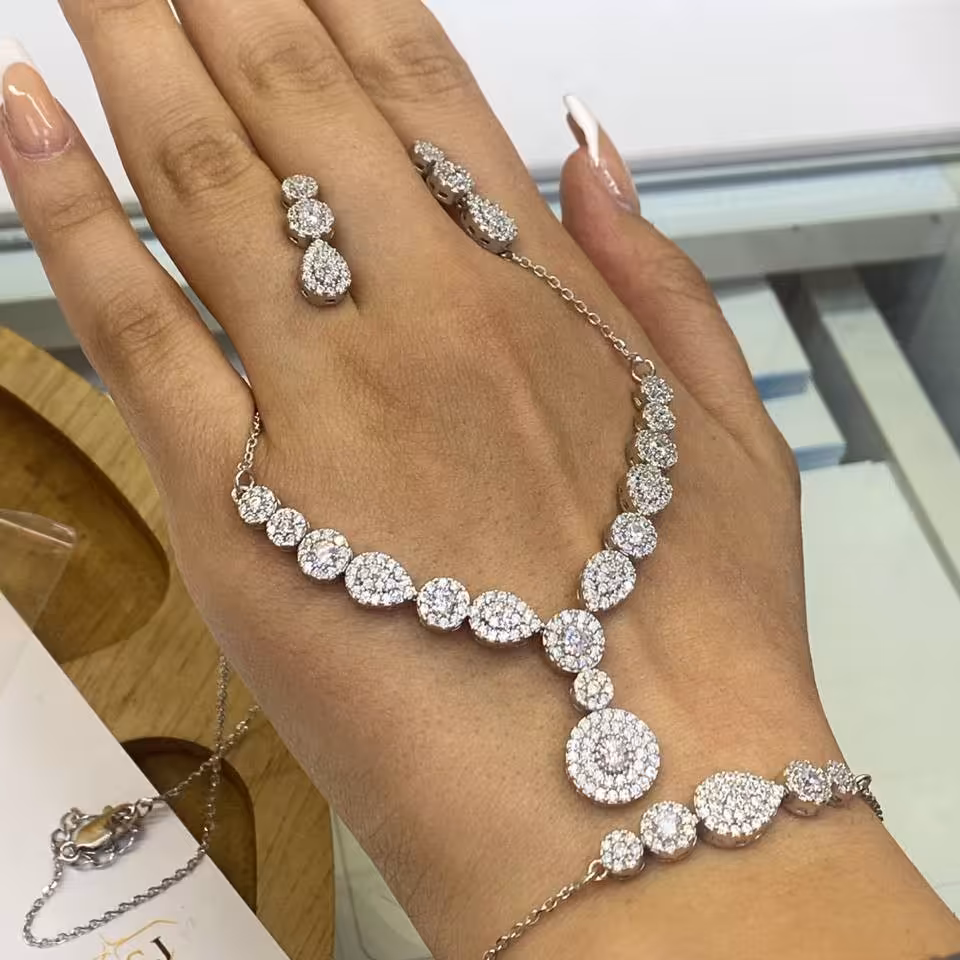 سرویس نقره زنجیری