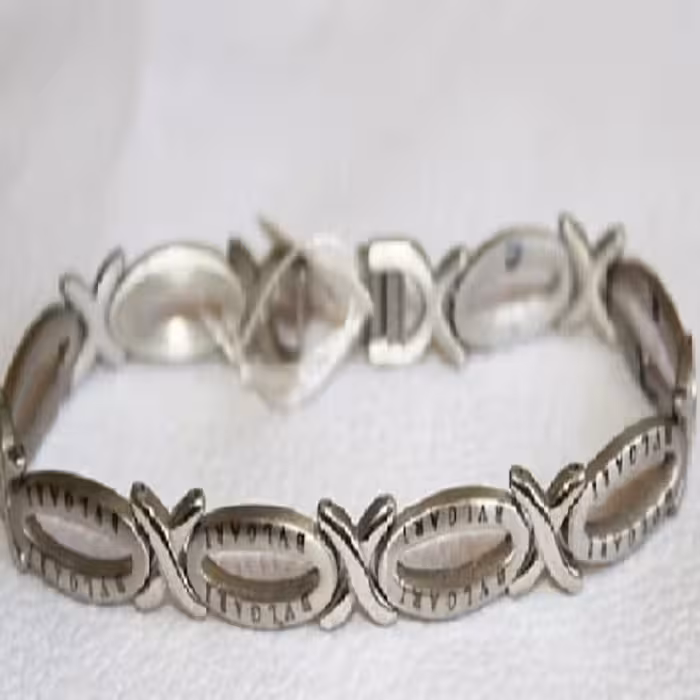 دستبند استیل اصل مارک BVLGARI و MONT BLANC با کیفیت