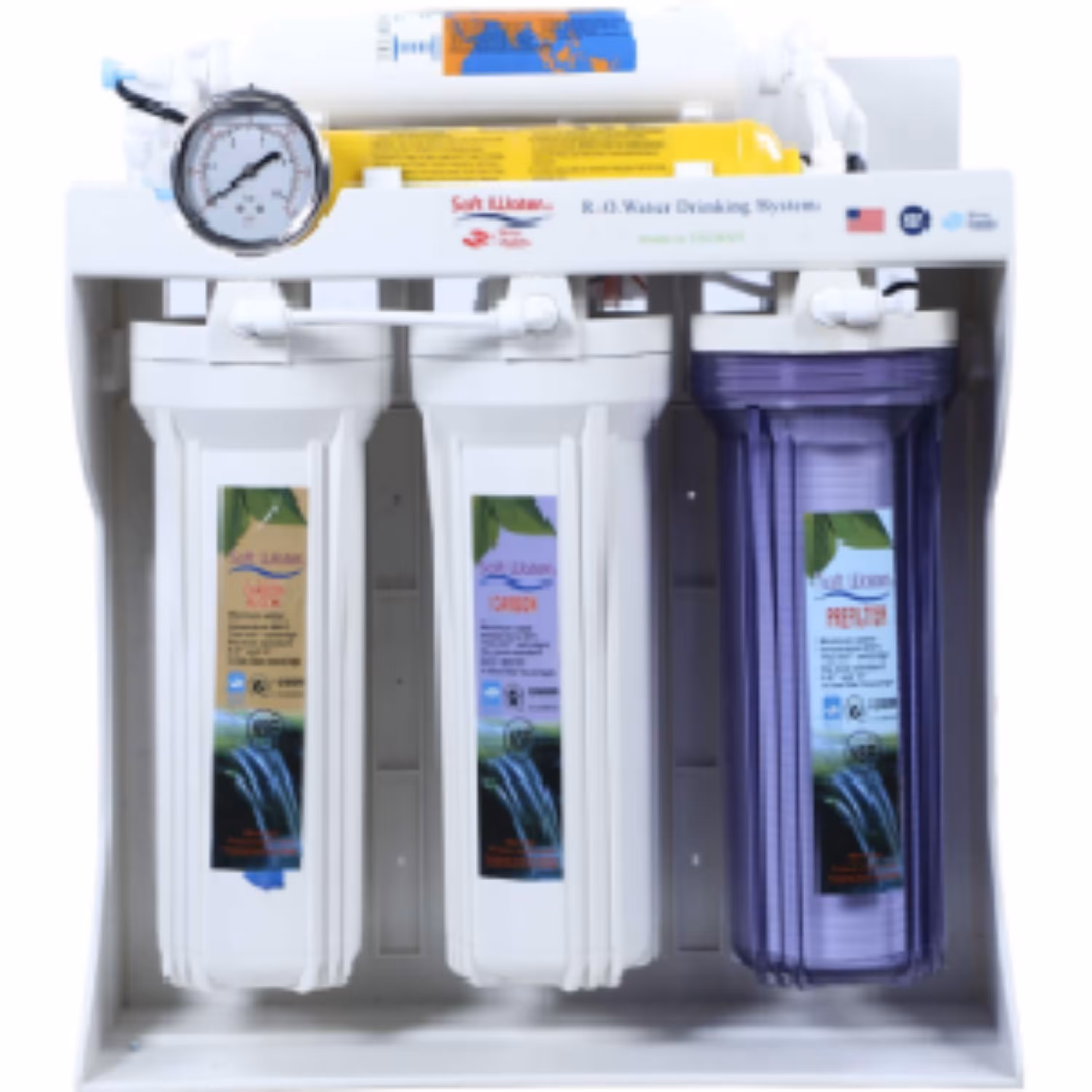 تصفیه آب خانگی سافت واتر softwater مدل 6 مرحله فول ارسال با باربری (پس کرایه)