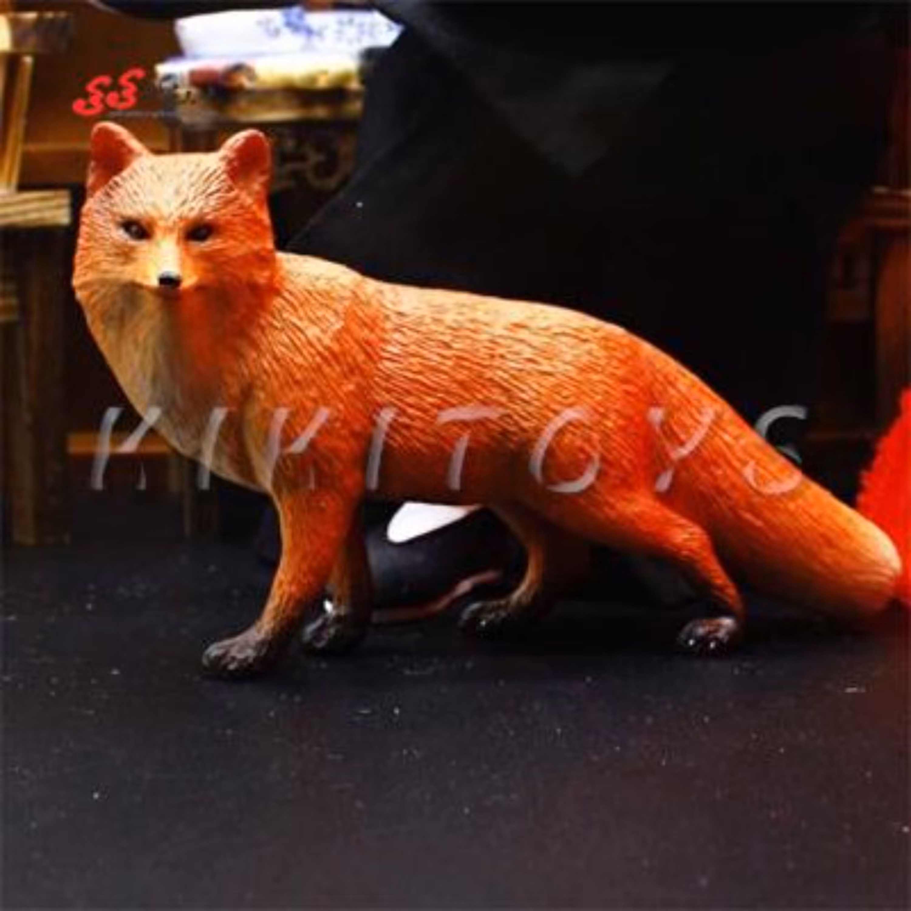 فیگور حیوانات روباه قرمز fiqure of fox 127-750