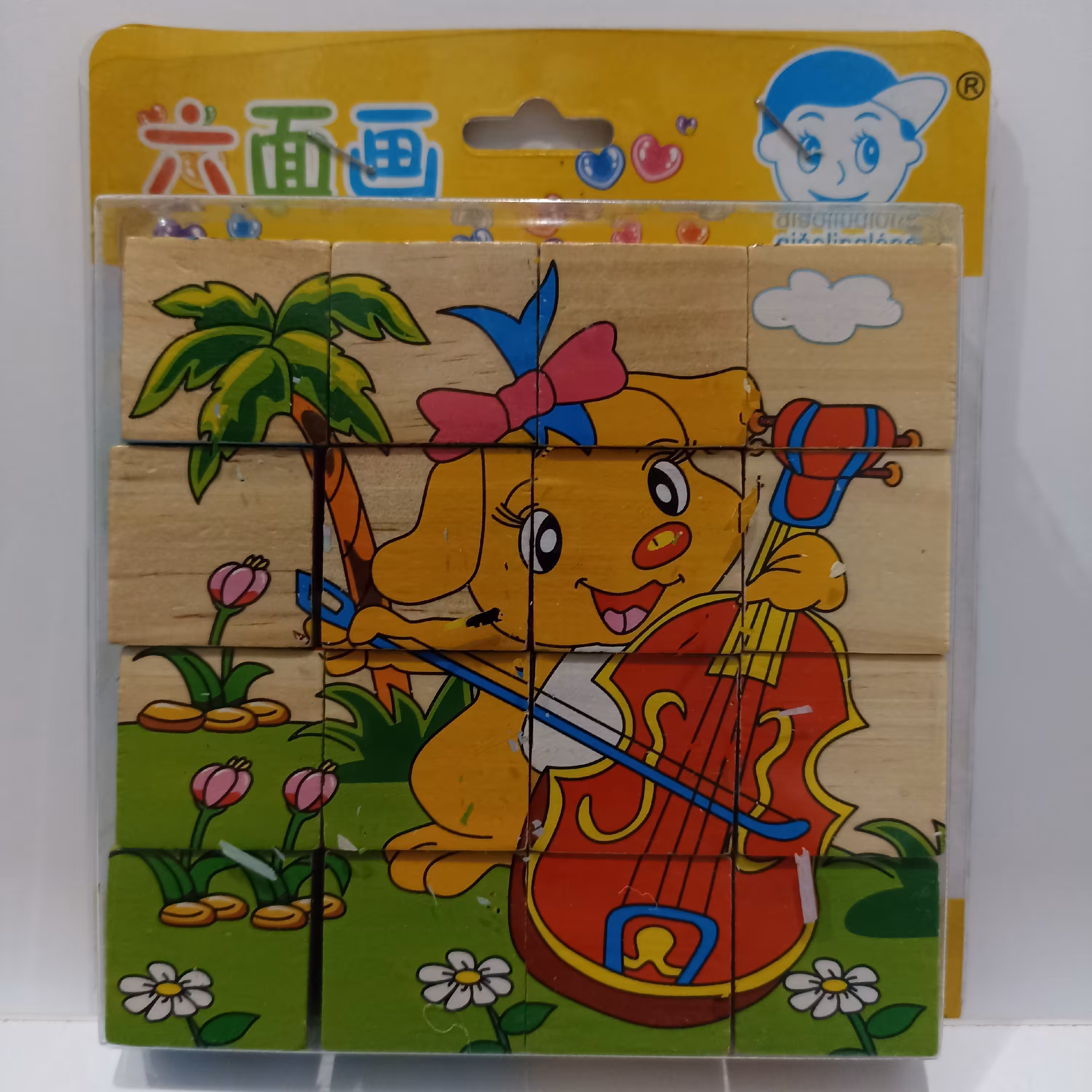 پازل 6وجهی طرح سنجاب 