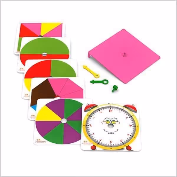 بازی فکری صفحه چرخنده وساعت