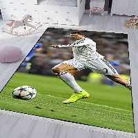 فرشینه فوتبالی اتاق نوجوان طرح رونالدو درحال شوت زدن bas-5750