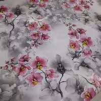 سفره متری  طرح فانتزی گلدار عرض 1 متر