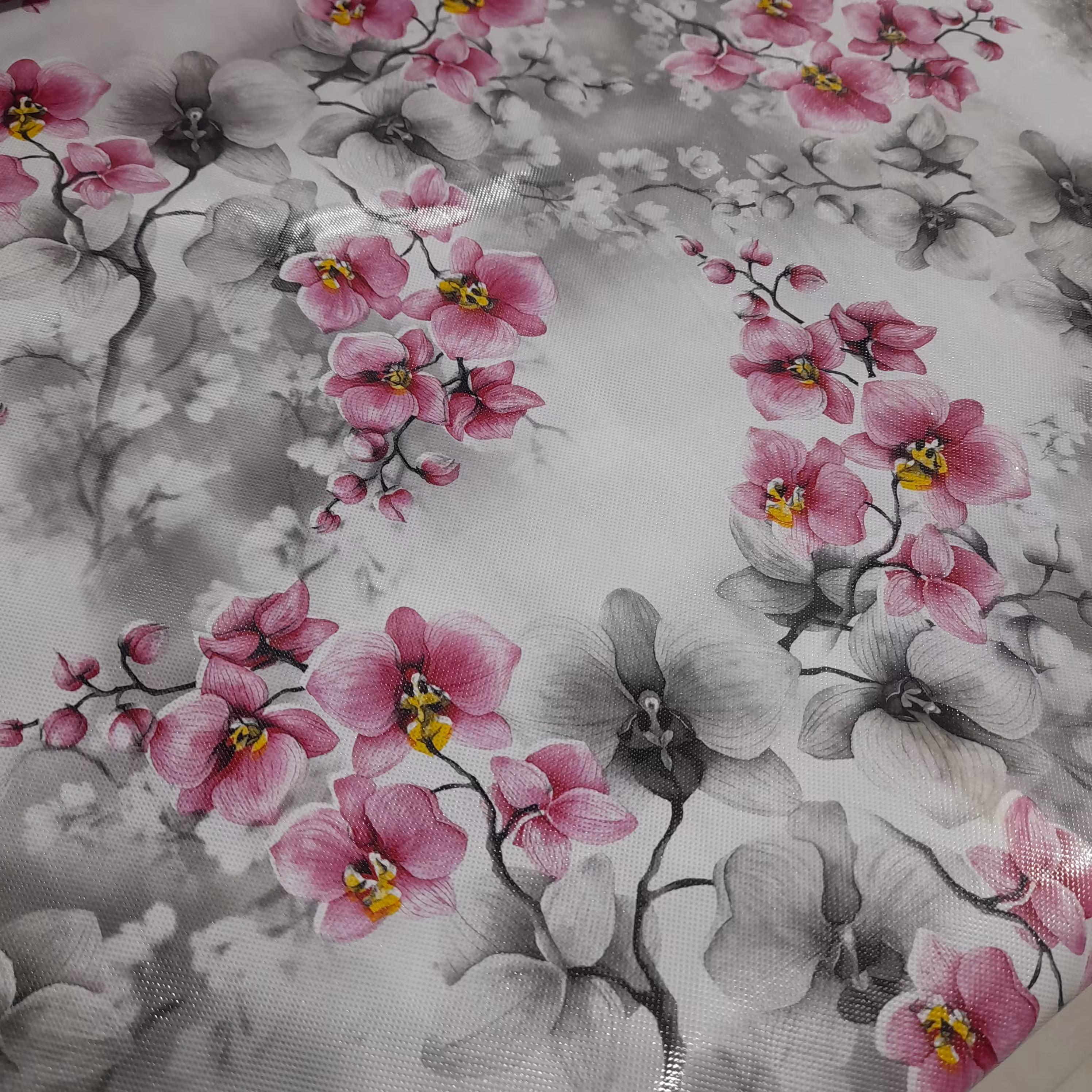 سفره متری  طرح فانتزی گلدار عرض 1 متر