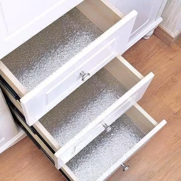 فوم  آلمینیومی طلایی سه متری.عرض 60 س م