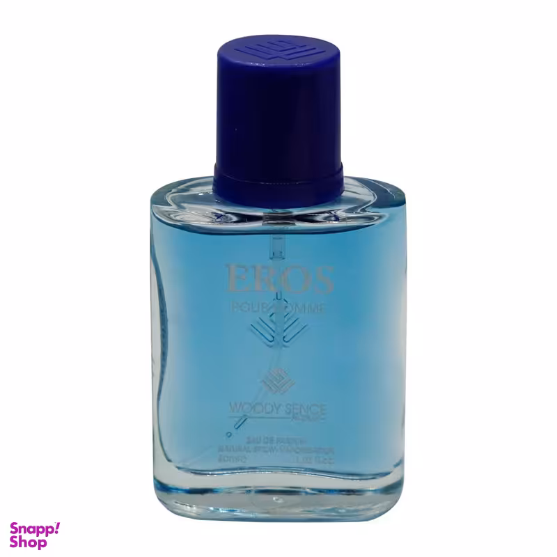 عطر جیبی مردانه وودی سنس مدل EROS حجم 30 میلی‌لیتر