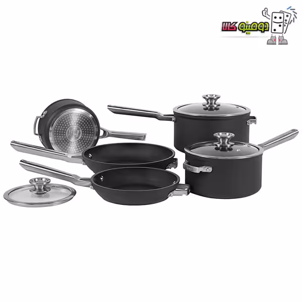 خرید سرویس پخت و پز 5 پارچه نینجا مدل C55000 - دومینو کالا